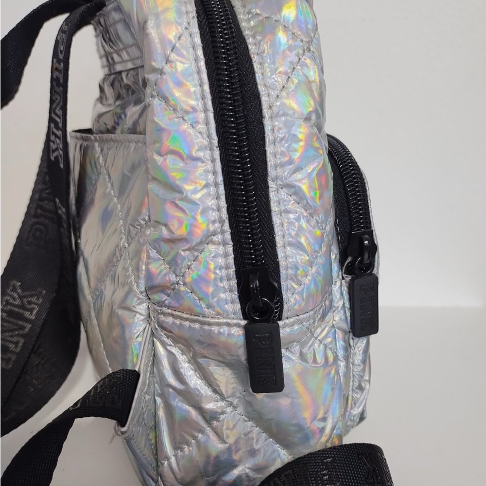 PINK Victoria Secret Holographic Mini Quilted Backpack
Rare-Y2K
NWT - Picture 5 of 10